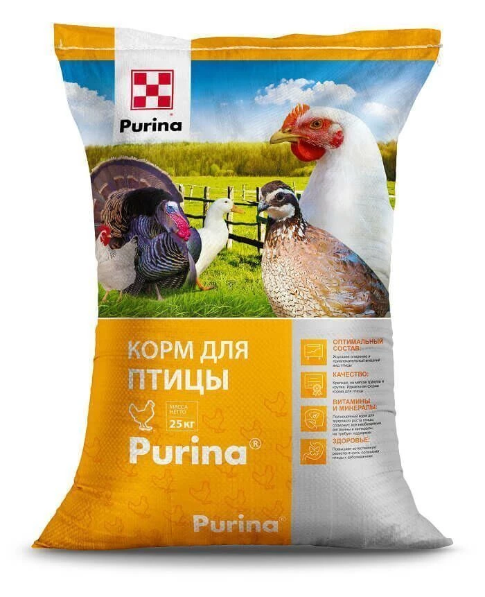 Комбикорм для кур фазовый Пурина